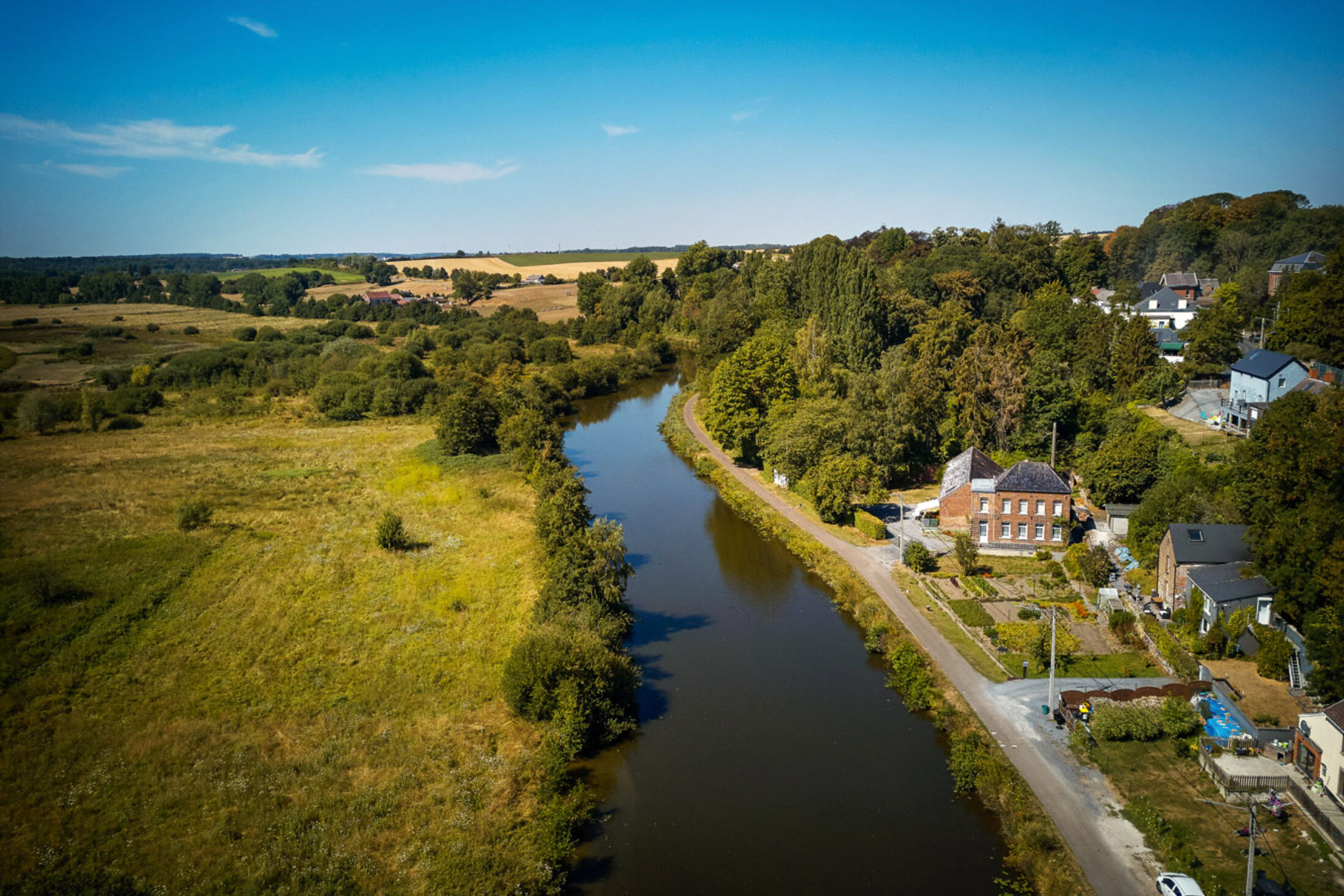 Développement du tourisme fluvial dans les communes de Charleroi Métropole traversées par la Sambre ou par le Canal du centre