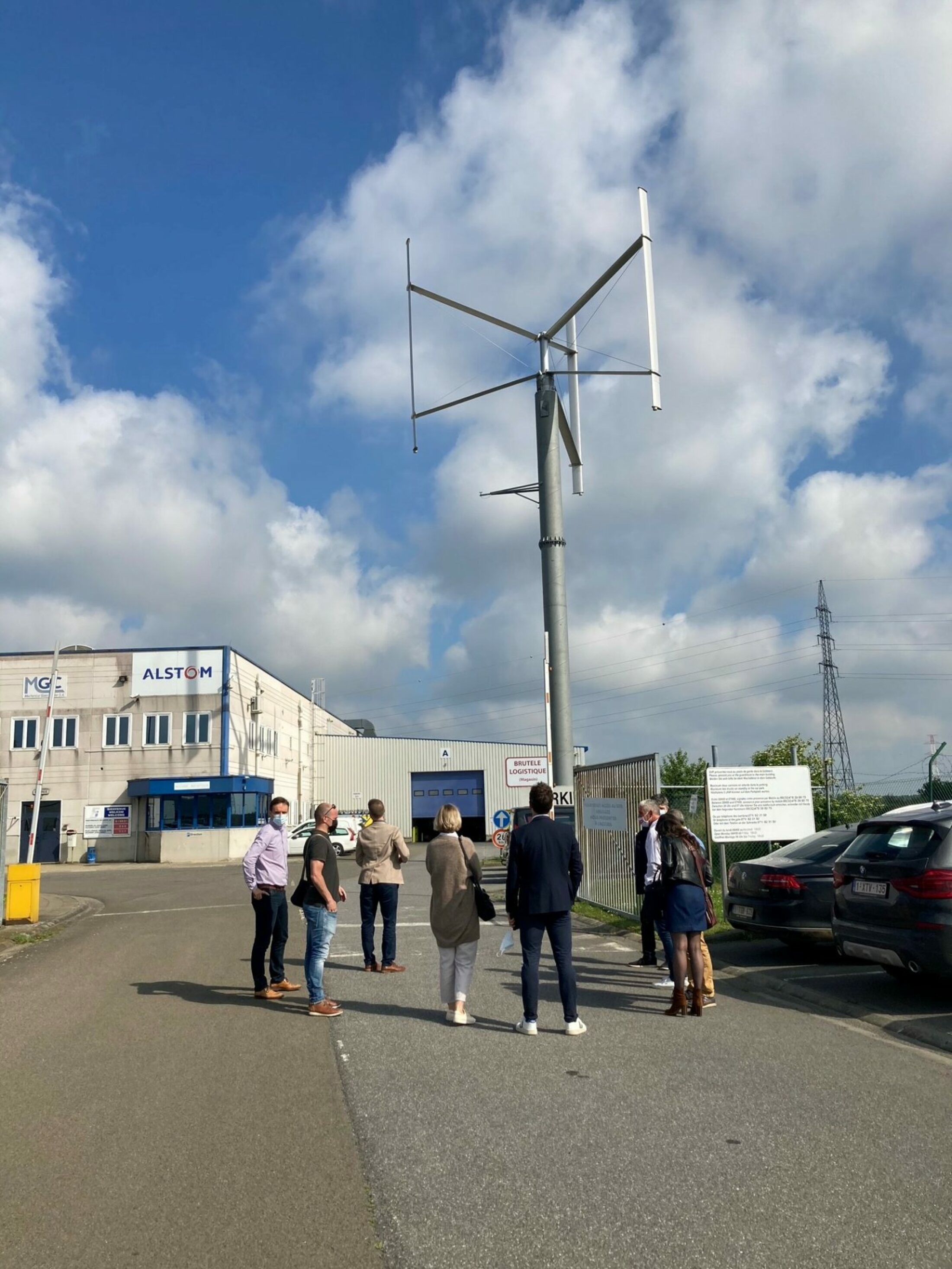 Visite de Fairwind, leader belge du petit éolien vertical