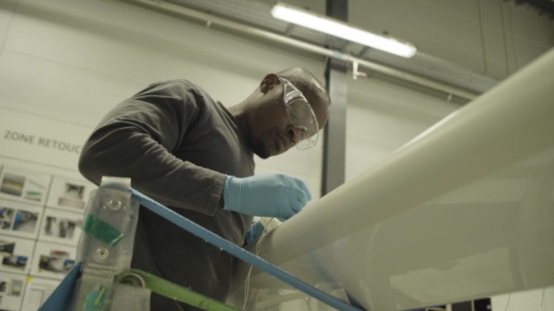 With the leading producers of wings for the largest aeroplanes