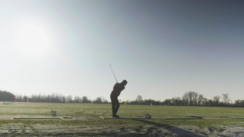 Real-life encounters on a golf course