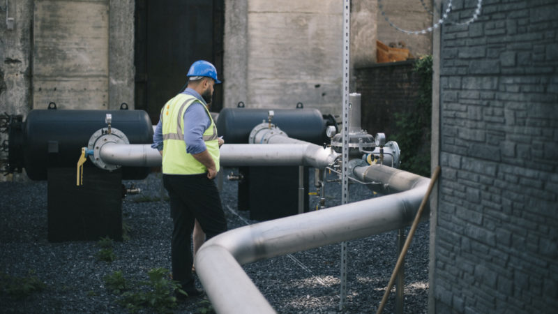 Heating and lighting with lethal gas