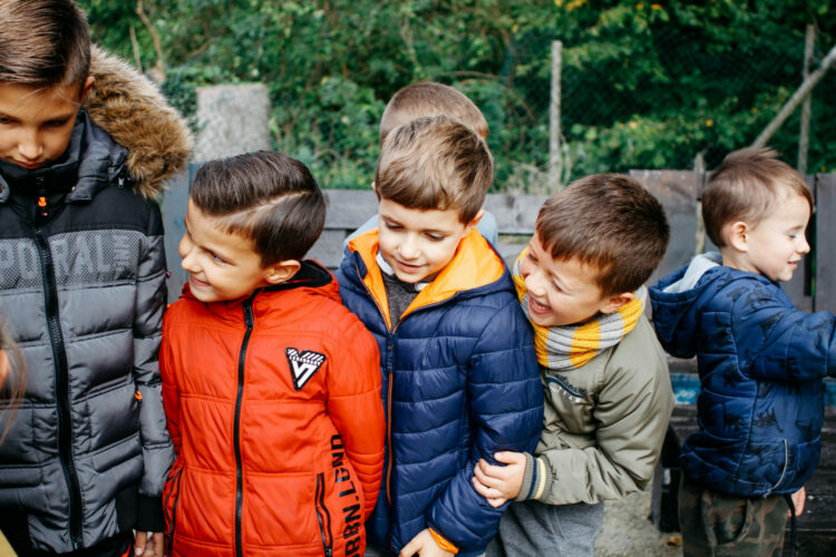 Enfants en animation